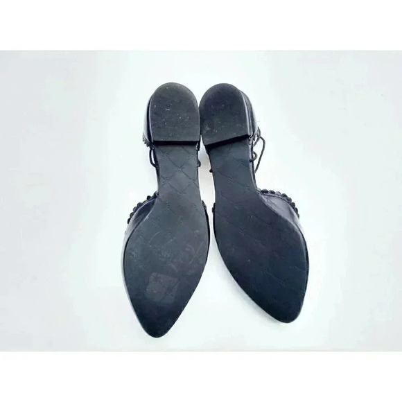 Jack Rogers Women's Black Jolie Lace Up Flats, Size 8.5M - Picture 5 of 8